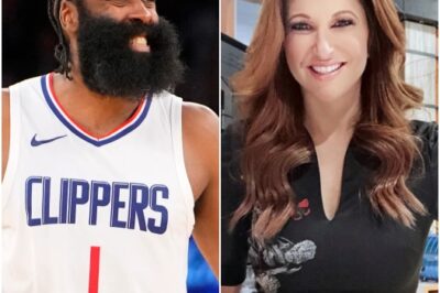Social Media Is In Sh0ck After Photo Of James Harden’s Hideous Feet Goes Viral During Interview With Rachel Nichols (PIC + TWEET)
