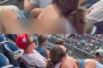 SH0CKING PHOTO: Crazy New Photo Emerges Of Phillies Fan Engaging In Another RΛunchy Λctivity With Female At Yankee Stadium After Sticking His Hand Down Her Pants