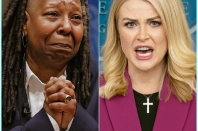 “Everyone Makes Mistakes” — Whoopi Goldberg Publicly Pleads for Karoline Leavitt’s Forgiveness After Explosive $800M Lawsuit Twist Emotional On-Air Moment Stuns Viewers as The View Star Responds to Bombshell Legal Revelation With new details emerging from the $800 million lawsuit controversy, Whoopi Goldberg addressed Karoline Leavitt directly, urging grace and understanding. “I may not agree with her, but no one deserves this kind of fallout,” she said, holding back tears.