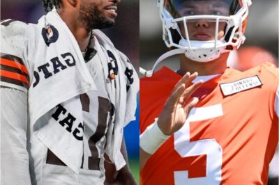 VIDEO: Dillon Gabriel Takes SAVAGE Shot At Teammate Shedeur Sanders During Live TV Interview At Browns Eagles Preseason Game Fans Losing It