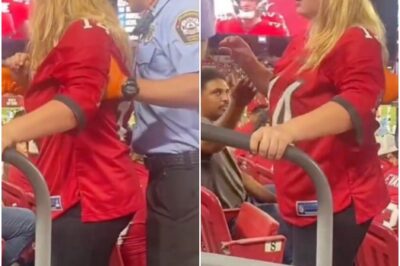 🚨TRENDING: Bizarre Twist As New Video Shows Passed-Out Female Buccaneers Fan Getting Escorted Out By Paramedics While Her Boyfriend Refused To Go With Her, Stuck Around To Watch 4th Quarter Of Meaningless Preseason Game Instead