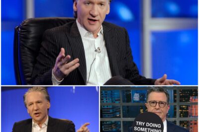 BILL MAHER DESTROYS STEPHEN COLBERT IN SCATHING INTERVIEW THAT’S SENDING SHOCKWAVES THROUGH LATE-NIGHT TV — “HE’S NOT REAL, HE’S PROGRAMMED!”