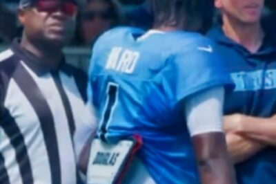 VIDEO: Hot Mic Catches Referee’s Nasty Comment To Titans QB Cam Ward That Proves The No. 1 Overall Pick Is Getting ZERO Respect From Everyone