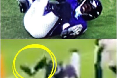 VIDEO: Ravens Rookie Carted Off Field After Suffering Horrific Injury That Saw His Leg Snap Sideways vs. Colts