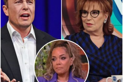 BREAKING: Sunny Hostin shocks audience by calling Elon Musk a “bastard” on The View. Musk’s reaction leaves the entire studio stunned, prompting Joy Behar to issue an immediate apolog