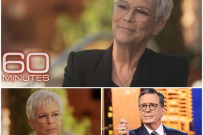 Jamie Lee Curtis Unleashes War on CBS: Hollywood Royalty Accuses Network of “Gagging” Her to Bury “Sinister Conspiracy” Behind Stephen Colbert’s Shocking Firing