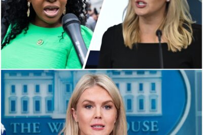 “JASMINE CROCKETT CALLED TRUMP SUPPORTERS ‘MENTALLY ILL’—KAROLINE LEAVITT JUST HANDED HER A PRESCRIPTION FOR REALITY!” Karoline Leavitt Fires Back After Rep. Jasmine Crockett Labels Trump Supporters ‘Mentally Ill’—Fiery Exchange Sets Off Political Firestorm