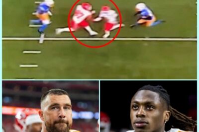 VIDEO: Travis Kelce’s SH0CKING Clash With Teammate Xavier Worthy Ends In Disaster On The Field