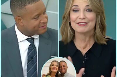 TODAY SH0CK: Savannah Guthrie Suddenly BREAKS DOWN, Stuns Studio as Craig Melvin’s Emotional ACTION Leaves Audience Silent