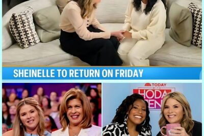 STRONG COMEBACK: Sheinelle Jones COMES BACK and takes on the Position left by Hoda Kotb in a CONVINCING ANNOUNCEMENT