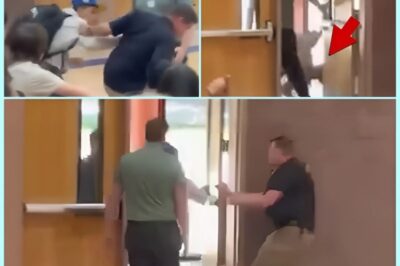 BECAUSE HE IS BLACK?: High School Student TR!ES TO F!GHT A Teacher Then Gets Suplexed By A C0P (VIDEO)