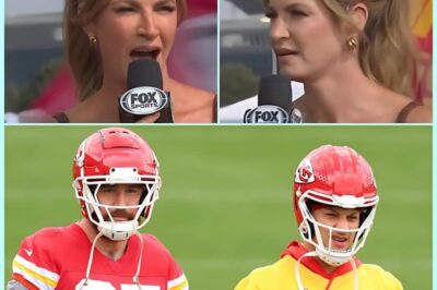 VIDEO: Erin Andrews Was Making a Statement in the Kansas City Heat During FOX Pregame Show