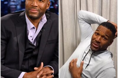 Michael Strahan ‘chokes’ live on-air as GMA co-stars have unexpected reaction