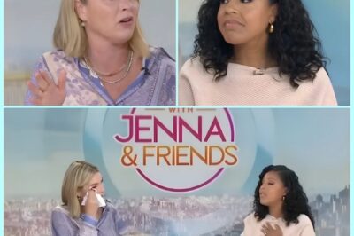 TEARS TODAY: Sheinelle Jones breaks down on TV as messages are played, leaving Jenna Bush Hager deeply moved