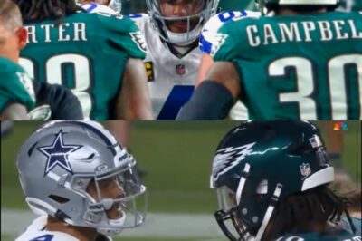 NFL SH0CKER: Leaked FOOTAGE Shows Dak Prescott Spitting at Jalen Carter FIRST — Before Eagles Star’s Ejection Stuns Fans! [VIDEO]