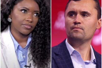 SH0CKINGNEWS “A RAC!ST IS BEING HONORED?” Jasmine Crockett CRITICIZED Charlie Kirk on CNN