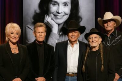 A NIGHT OF TEARS AND TRIBUTES: The stage was transformed into a sanctuary of love and remembrance as country music’s greatest voices gathered to honor the legendary Loretta Lynn. With voices trembling with both deep sorrow and immense gratitude, her dear friends sang the songs that told her story, each note a tribute to her trailblazing spirit and the barriers she shattered. It was a moment that brought tears to the toughest hearts, as fans in the crowd wept openly, holding candles high in a sea of flickering light for the Coal Miner’s Daughter. This wasn’t just a concert; it was a beautiful, heartbreaking gathering where an entire industry and its fans came together to celebrate a woman who was so much more than a star—she was family.