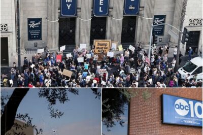 SH0CKING NEWS THIS JUST HAPPENED ABC TV station struck by G::UNFIRE days after broadcaster pulled Jimmy Kimmel from the air, the CRIME SCENE left many stunned
