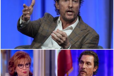 LIVE TV FIRESTORM: Joy Behar Storms Off ‘The View’ Set After Explosive Showdown with Matthew McConaughey—Audience and Co-Hosts Frozen in Shock!  Tempers Flare and Secrets Spill as Cameras Capture Every Unforgettable Moment—What Triggered Behar’s Dramatic Exit?  America Reacts to the Most Jaw-Dropping Meltdown in ‘The View’ History—You Won’t Believe What Happened Next!