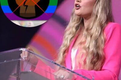 LATEST NEWS: Just moments ago in the United States — Erika Kirk, the wife of the late conservative commentator Charlie Kirk, shocked the world after refusing to wear a rainbow patch designed to show solidarity with the LGBTQ community only minutes before her prime-time television appearance. Her bold decision, made in silence yet filled with conviction, left producers stunned and audiences around the globe wondering what she will say next in…   Moments before going live, Erika Kirk’s quiet act of defiance turned into one of the night’s most talked-about moments on American television. Without saying a word, she declined to wear the symbolic rainbow patch handed to her backstage — a gesture meant to show solidarity with the LGBTQ community. Instead, she placed her hand over her heart and walked toward the stage, her expression calm but resolute.  Those in the studio described the silence that followed as “electric,” with some applauding her courage while others expressed outrage. Viewers were left wondering what message Erika intended to send — and whether her decision was a private act of faith, a political statement, or something deeper.  Now, as social media erupts in debate, all eyes are on Erika Kirk — a woman whose quiet choices are speaking louder than any words could.