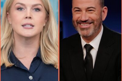 “YOU THINK I’M DONE? THINK AGAIN!” Jimmy Kimmel Hits Karoline Leavitt with a $50 Million Lawsuit After Shocking Live Ambush! 😱⚡ What should’ve been another routine Jimmy Kimmel Live! interview turned into pure chaos when Karoline Leavitt ambushed the late-night host with an attack that left everyone speechless. Live on air, she mocked Kimmel’s character, mocking everything he stood for. Kimmel, maintaining his composure, fired back with a cutting line, but the aftermath was far from over. Days later, Kimmel took it to the next level, slapping Leavitt and the network with a $50 million defamation lawsuit. In the explosive filing, Kimmel claims the attack wasn’t just a personal jab—it was a calculated political move designed to tarnish his reputation. Is this the start of a bigger war in Hollywood? Will Kimmel’s legal retaliation change the game for late-night TV? The tension is palpable, and the drama is only beginning! 👇