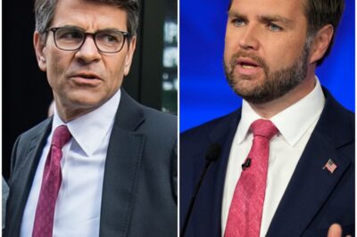 “Is it illegal to take a payment for doing services? The FBI has not prosecuted him,” Vice President JD Vance declared on live television. Just moments later, the entire interview was brought to an unexpected and abrupt halt. Vance’s statement came during a tense exchange with host George Stephanopoulos regarding a $50,000 payment to border czar Tom Homan. Vance not only defended Homan but challenged the basis of the host’s questions. He then characterized the entire line of questioning with a pointed, three-word phrase. The host’s on-air reaction to that phrase was immediate and decisive.