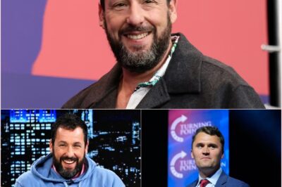 The announcement hit like a thunderclap. “A rival halftime show? At the Super Bowl?” gasped one reporter. “Yes,” said the spokesperson for Turning Point USA, her eyes gleaming. “It’s called The All American Halftime Show—and it’s going to redefine entertainment.” Social media exploded within minutes. Tweets, memes, and debates ignited across the country. “Wait—Turning Point USA? The conservative nonprofit founded by Charlie Kirk?” one host on ESPN Live exclaimed. “You mean they’re doing a halftime show?” The spokesperson only smiled. “Oh, we’re not just doing it. We’re changing the game. Adam Sandler will headline—think comedy, music, and freedom in motion.” Reporters leaned forward. “So, you’re taking on the NFL?” “Not taking on,” she replied. “We’re taking over.” By sunset, hashtags like #AllAmericanHalftime and #SandlerIgnites were trending worldwide. No one knew what to expect—but everyone wanted to watch.