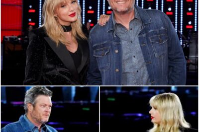 “Enough is enough.” That’s all Blake Shelton said before the arena lights dimmed — and everything changed. The crowd in Nashville froze in silence… then, without warning, Taylor Swift walked out. Side by side, the Oklahoma country star and the world’s biggest pop icon launched into a brand-new, defiant anthem — raw, unpolished, and impossible to ignore. Blake’s deep, rugged drawl intertwined seamlessly with Swift’s soaring vocals, creating a sound that felt less like a performance and more like a declaration. As the last chord of Blake’s guitar thundered across the arena, five chilling words lit up the giant screen above the stage: “You know what this is about.” Fans screamed. Phones shot into the air. Social media exploded within seconds. Some called it a protest, others a promise — but everyone agreed: Blake Shelton and Taylor Swift hadn’t just shared a stage. They had just sent a message. Now, with the Musicians Union rumored to be stepping in and whispers of a secret collaborative EP already spreading online, one thing is certain: Blake Shelton may be known for his humor and his hits, but on this night he proved something bigger — that music isn’t just entertainment. It’s rebellion. It’s truth. And when delivered with the right fire, it can shake the world.