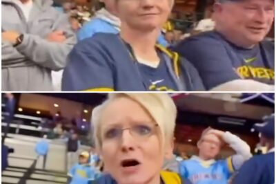 Employer Of Milwaukee Brewers “Karen” Makes Swift Decision In Response To Her Viral Racist Comments Towards Dodgers Fan At NLCS