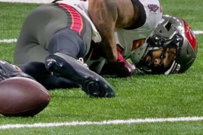 BREAKING: Bucs WR Mike Evans Was Knocked Out Cold On The Field During Frightening Scene On MNF [VIDEO]