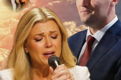 “Goodbye, My Lovely Husband” — Erika Kirk’s Tearful Tribute Echoes Through the Stadium at Charlie Kirk’s Memorial  Before nearly 90,000 mourners gathered in Glendale, Arizona — and millions more watching nationwide — Erika Kirk lifted her voice in the most personal of farewells. With tears streaming, she sang:  💬 “Goodbye, my lovely husband,” a song born not of performance, but of love, faith, and grief.  The stadium fell utterly silent. Every note trembled with sorrow yet carried the strength of devotion, transforming the vast arena into a sanctuary. For a grieving nation, Erika’s hymn became more than a farewell — it was a vow of remembrance, a prayer of unity, and a mother’s promise to keep Charlie’s legacy alive for their children.  When her final words faded, the stillness itself became the amen.