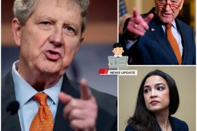 🚨 BREAKING: Washington Shaken! Sen. John Kennedy Just Delivered a Jaw-Dropping, Live-TV Obliteration of AOC, Chuck Schumer, and the Entire Democratic Leadership! You think you’ve seen a political takedown? Think again. In a performance that left progressive commentators utterly speechless, Kennedy ruthlessly exposed the chaos, hypocrisy, and deep flaws within the Democrat Party, live for the world to see. This isn’t just news; it’s the political showdown that will be in history books. You HAVE to see the full, uncensored footage.