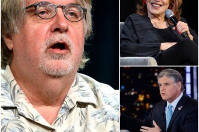 The Simpsons Creator Matt Groening Urges Americans to ‘Delete Fox News’—Joy Behar Cheers, Sean Hannity Explodes🔥 “Did you hear what Matt Groening just said about Fox News?!”  “Wait, the Simpsons guy? What happened?”  “He told everyone at Comic-Con to literally DELETE Fox News from their TVs! He said it’s time for kids to ‘liberate their Republican parents from the cult of MAGA.’ 😂”  “No way! Did The View react?”  “Roy Behar was all for it—she even waved her remote on live TV! But Sean Hannity? He went OFF. Called Groening a ‘Hollywood elite’ and said he should stick to cartoons. The drama is unreal!”  👇 Tap to see why America’s favorite cartoon creator just started the wildest media feud of the year. Whose side are you on—Team Groening or Team Hannity?