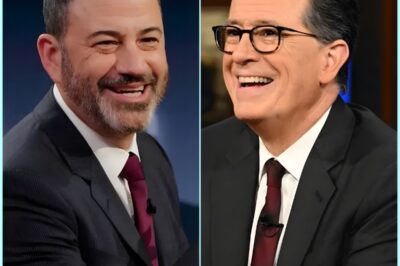 “Who Said Late-Night Was Safe?!” — Jimmy Kimmel and Stephen Colbert Shock the World by Launching Their Own Uncensored News Channel, and They’re Not Playing Nice! In a jaw-dropping twist, former late-night rivals Jimmy Kimmel and Stephen Colbert have joined forces to launch an uncensored “Truth News Channel,” declaring war on network censorship after Kimmel’s fallout over Charlie Kirk’s p@ssing. Insiders reveal the duo is drafting explosive content free from ABC and CBS control, promising shocking segments, political satire gone rogue, and celebrity reveals that could topple reputations—all while teasing a media revolution fans won’t forget.