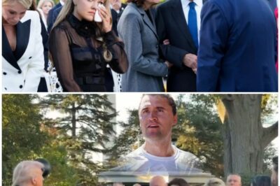 A HEARTBREAKING MOMENT AT THE WHITE HOUSE: It was a moment that brought the nation to tears. In the quiet dignity of the White House Rose Garden, President Donald Trump posthumously awarded Charlie Kirk the Presidential Medal of Freedom, America’s highest civilian honor. Standing next to Erika Kirk were Charlie’s parents, Robert and Catherine Kirk, their faces lined with pride and grief.  After placing the medal on the podium, President Trump turned to them, his voice soft but resolute. “Charlie Kirk was a patriot,” he said. “He gave his life for truth, for faith, and for freedom. Today, America says thank you.” Then, in a moment that silenced the crowd, Trump stepped down, embraced Charlie’s grieving parents, and whispered words only they could hear. Cameras captured the moment — a gesture of compassion that resonated far beyond politics. The ceremony, held on what would have been Charlie’s 32nd birthday, gathered family, colleagues, and supporters from across the country. As Erika lifted her gaze toward the sky, a hush fell over the Rose Garden. “He believed in America,” she said softly. “And today, America believes in him.” Millions have since watched the footage — a solemn reminder that while Charlie Kirk’s voice has fallen silent, his legacy continues to speak, boldly and unbroken.
