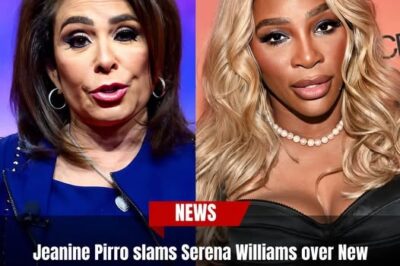🔥 Jeanine Pirro stunned viewers when she tore into Serena Williams, dismissing her hotel boycott over cotton décor as “beyond absurd.” With sharp sarcasm, Pirro pointed out: “You’re dressed head to toe in cotton, yet suddenly it’s offensive?” The studio gasped — but it wasn’t the jab itself that lit the fuse. What Pirro revealed in the very next breath sent shockwaves across the country….read more below 👇