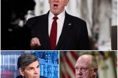 “Mr. Homan,” George began, voice sharp but measured, “our reporting indicates you accepted a $50,000 payment during an FBI operation. Is that true?” It was supposed to be another routine primetime interview. Instead, it became a reckoning—live, raw, and impossible to spin. On a night when millions tuned in to ABC, former ICE Director Tom Homan did the unthinkable: he turned the tables on George Stephanopoulos and, perhaps, on the entire American media establishment.