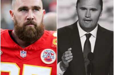 Travis Kelce’s Ten Words About Charlie Kirk Spark a Firestorm—And He’s Not Backing Down It was just a brief message—ten words, posted in the wake of Charlie Kirk’s passing—but Travis Kelce’s tribute set off an online explosion that no one saw coming. What did Kelce really mean when he wrote, “Rest easy, Charlie. May your words echo for change forever”? Was it a heartfelt farewell, or a hidden challenge to Kirk’s legacy? As fans and critics battle over every syllable, Kelce’s refusal to apologize has only fueled the mystery. The story behind those ten words will surprise you—and might just change how you see one of football’s biggest stars.