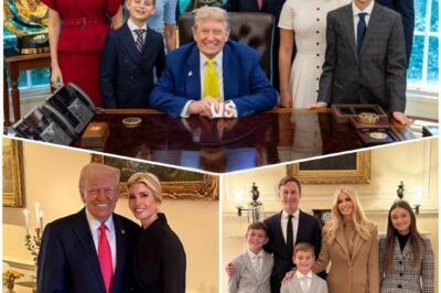 ✨ A truly remarkable and patriotic family that always puts America first. The most beautiful First Daughter and her wonderful family paid a heartfelt visit to President T.r.u.m.p in the Oval Office for a very special moment. But there was one unexpected detail that left everyone absolutely speechless. 😮 What a breathtaking family! Don’t miss the photos and the full story — waiting just below in the comments 👇