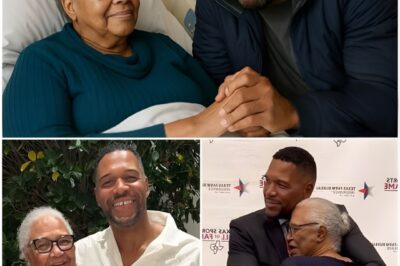 “If only I could tell her… JUST ONCE MORE.”  In a heart-wrenching moment on Good Morning America, Michael Strahan breaks down while speaking about his late mother — a scene so emotional, the entire studio fell silent.  But it’s what he revealed after that pause that left everyone in tears…