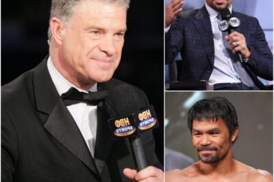 SH0CK: Jim Lampley Breaks Down Remembering Manny Pacquiao’s Struggles — “He Could Barely Speak English, Selling Stolen Cigarettes Just to Survive!”  Boxing legend Jim Lampley has opened up about the first time he met a young Manny Pacquiao before the Ledwaba fight — recalling how the Filipino fighter “couldn’t even put three or four words of English together.” From selling stolen cigarettes on the streets of General Santos to becoming a global icon, Pacquiao’s story remains one of boxing’s most heart-wrenching and inspiring rises from nothing to greatness.K