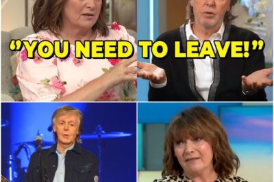 SHOCKING ON-AIR MELTDOWN: Paul McCartney KICKED OFF Lorraine Kelly’s Show After EXPLOSIVE Argument LIVE on TV!k