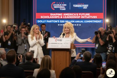 BREAKING NEWS: Dolly Parton STUNS AMERICA With $20 Million Pledge to Charlie Kirk Memorial Fund — A Heartfelt Move That Could Change Thousands of Lives Forever!K
