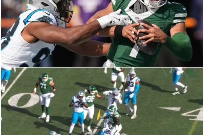 Massive Brawl Breaks Out – Jets QB Justin Fields Destroyed By Ugly Late Hit That Sent Him To The Tent vs. Panthers.k