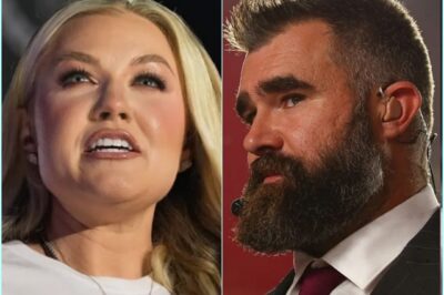 Jason Kelce just delivered a powerful demand to Erika Kirk, calling her Ole Miss speech a lie. What he revealed about Charlie Kirk’s true intentions is absolutely shocking!