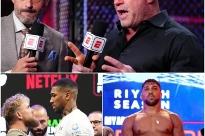 “THIS IS A TERRIFYING MISTAKE…” — Joe Rogan reveals the dangerous misstep Jake Paul has made with Anthony Joshua, accusing him of trying to put the Brit at a major disadvantage in a move that’s now sending shockwaves through the boxing world…K