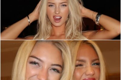 “SHE SHUT THE WHOLE PLACE DOWN…”: Jake Paul ring girl Sydney Thomas unleashes a jaw-dr0pping, busty leather look at the Las Vegas GP, sparking chaos trackside as fans erupt over her show-stealing appearance…k