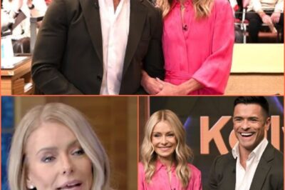 “30 YEARS, ONE LAST GOODBYE – THEN THE STUDIO EXPLODES IN SHOCK: KELLY RIPA AND MARK CONSUELOS DID NOT JUST SAY GOODBYE, THEY DROP A TV BOMB THAT STUNNED FANS!” Tears, applause, and three decades of memories filled the room, and it seemed like an emotional farewell. But then Kelly made a shocking revelation that left the audience speechless — a secret that had been kept for years, and now exploded live. Mark held his wife’s hand, his eyes trembling as he acknowledged a controversial new beginning. From the final bow, America was left wondering: was this really the end… or just the prelude to an even more shocking show?