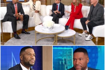 DRAMA ERUPTS ON GOOD MORNING AMERICA :”Michael Strahan Causes Absolute Mayhem During Live GMA Broadcast with Controversial Comment – Crew Stunned, Co-Hosts in Shock, Tension Mounting, and Social Media Exploding! Could This Be His Most Controversial Move Yet?” What Will Happen Next on Live TV?