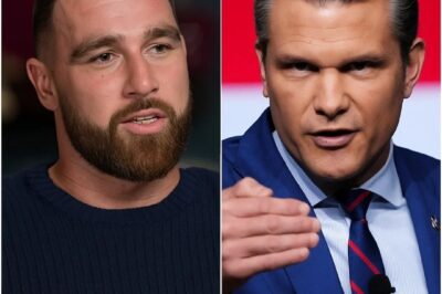 SH0CKING MOMENT: Live TV PAUSES to allow Travis Kelce to make EXPLOSIVE ANNOUNCEMENT after $60 Million Lawsuit Against Pete Hegseth and Network [VIDEO]